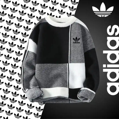 RETRO LINEAR NORDIC SWEATER (Tik Tok)