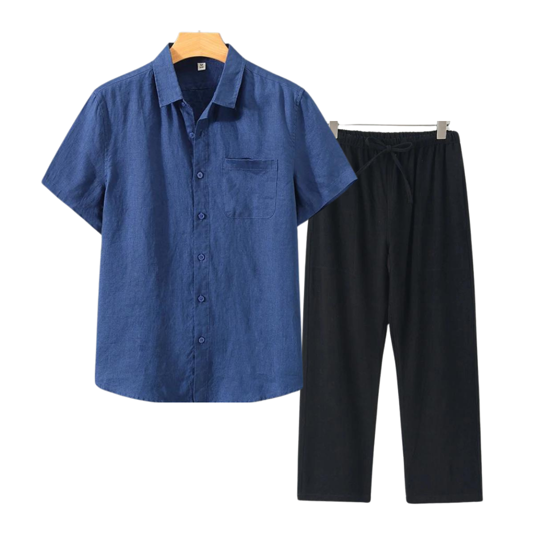 TheighT Linen Set (Short)