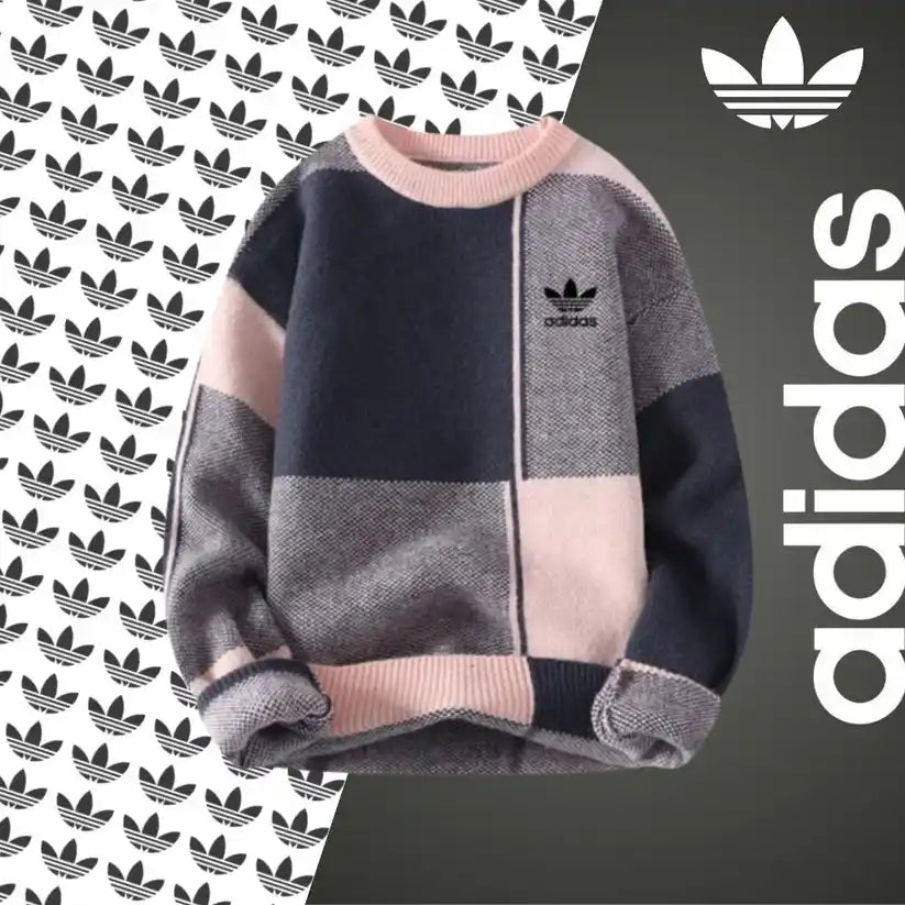 RETRO LINEAR NORDIC SWEATER (Tik Tok)