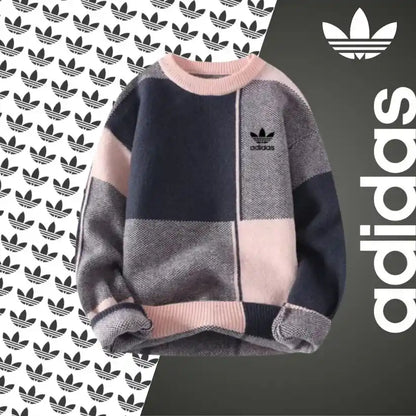 RETRO LINEAR NORDIC SWEATER (Tik Tok)